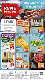 Aktueller REWE Prospekt mit Lebensmittel, "Dein Markt", Seite 1