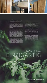 Aktueller Polstermöbel Fischer Prospekt mit Holz, "Holztische", Seite 6