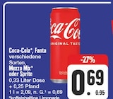 Fanta Angebote von Coca-Cola bei EDEKA Döbeln für 0,69 €