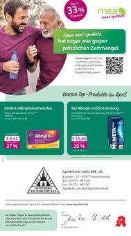 Aktueller mea - meine apotheke Prospekt "Unsere April-Angebote" für Hoyerswerda Aktueller mea - meine apotheke Prospekt für Hoyerswerda mit Seiten