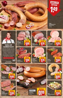 Kochwurst Angebot im aktuellen REWE Prospekt auf Seite 14