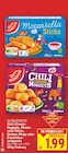 Mozzarella Sticks von Gut & Günstig für 1,99 € bei E center im Angebot Mozzarella Sticks von Gut & Günstig im aktuellen E center Prospekt