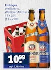 Weißbier o. Weißbier Alk.frei Angebote von Erdinger bei Getränkewelt Ratingen für 10,99 €