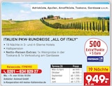 Italien PKW-Rundreise „All of Italy“ für 949,00 € bei Netto Marken-Discount im Angebot Italien PKW-Rundreise „All of Italy“ im aktuellen Netto Marken-Discount Prospekt