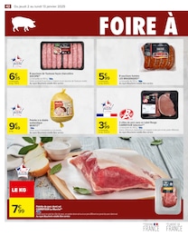 Offre Saucisse fumée dans le catalogue Carrefour du moment à la page 44