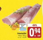 Schweinefilet Angebote bei E center Jena für 0,94 €