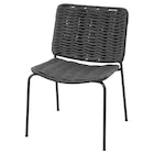 Stuhl, innen/außen dunkelgrau/schwarz im aktuellen Prospekt bei IKEA in Steinhagen, Westf