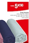 Drap housse dans le catalogue Carrefour