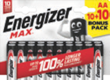 Batterien Angebote von Energizer bei tegut Sindelfingen für 8,88 €