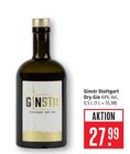 Ginstr Stuttgart Dry Gin Angebote bei Marktkauf Ludwigsburg für 27,99 €