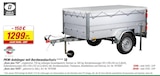PKW-Anhänger mit Bordwandaufsatz Basic plus 750 Angebote von STEMA bei toom Baumarkt Darmstadt für 1.299,00 €
