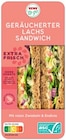 Sandwich Geräucherter Lachs oder Caesar Hähnchen Wrap im Angebot bei REWE in Heidelberg Sandwich Geräucherter Lachs oder Caesar Hähnchen Wrap Angebote von REWE to go bei REWE Heidelberg für 2,29 €