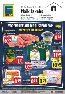 Aktueller EDEKA Prospekt (Obererbach (Westerwald), 26 Seiten zum blättern EDEKA Prospekt Aktuelle Angebote mit 26 Seiten