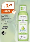 Pflegedusche im Müller Prospekt Pflegedusche von LAVERA im aktuellen Müller Prospekt für 3,29 €
