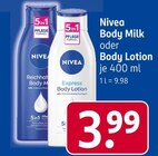 Body Milk oder Body Lotion Angebote von Nivea bei Rossmann Dorsten für 3,99 €