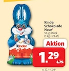 Schokolade Hase Angebote von Kinder bei nah&frisch Aurich für 1,29 €