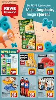 REWE Halle Prospekt der aktuellen Woche, gültig von 28.09.2026 bis 02.10.2026 Aktueller REWE Halle Prospekt "Dein Markt" mit 22 Seiten