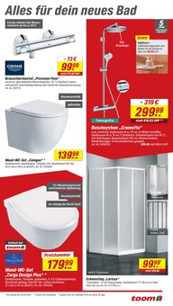 Duschkopf im toom Baumarkt Prospekt "Respekt, wer's selber macht." mit 12 Seiten (Remscheid)