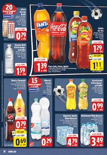 Coca Cola im aktuellen E center Prospekt (Marl) Coca Cola im E center Prospekt "Aktuelle Angebote" mit 24 Seiten (Marl)