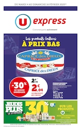 Catalogue Supermarchés U Express en cours à Viviers-en-Charnie et alentours, U Express, 24 pages, 04/02/2025 - 16/02/2025