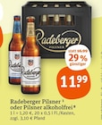 Aktuelle Radeberger Angebote bei tegut in Stuttgart Aktuelles Pilsner oder Pilsner alkoholfrei Angebot bei tegut in Stuttgart ab 11,99 €
