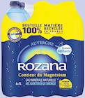 Eau Minérale Naturelle Gazeuse - ROZANA - Intermarché Hyper à Poitiers Eau Minérale Naturelle Gazeuse - ROZANA en promo chez Intermarché Hyper Poitiers à 0,84 €