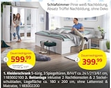 Bettanlage im ROLLER Prospekt Kleiderschrank im aktuellen ROLLER Prospekt für 399,99 €