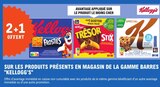 2+1 offert sur les produits présents en magasin de la gamme barres "Kellogg's" - Kellogg's dans le catalogue E.Leclerc