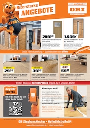OBI Prospekt: "BIBERSTARKE ANGEBOTE", 1 Seite, 24.01.2026 - 07.02.2026
