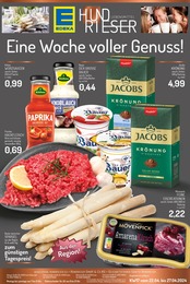 EDEKA Prospekt für Essen: "Aktuelle Angebote", 4 Seiten, 22.04.2024 - 27.04.2024
