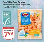 White Tiger Garnelen Angebote von Escal bei GLOBUS Jena für 7,99 €