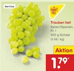 Aktuelle Weintrauben Angebote bei Netto Marken-Discount in Bonn Aktuelles Trauben hell Angebot bei Netto Marken-Discount in Bonn ab 1,79 €