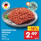 Aktuelle Hackfleisch Angebote bei Netto Marken-Discount in Kiel Aktuelles Hackfleisch vom Hähnchen Angebot bei Netto Marken-Discount in Kiel ab 2,49 €