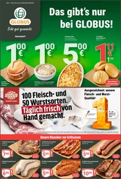 Aktueller GLOBUS Supermarkt Prospekt in Eisenberg und Umgebung, "Aktuelle Angebote" mit 29 Seiten, 17.08.2026 - 22.08.2026