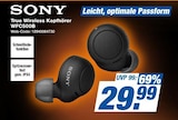 True Wireless Kopfhörer WFC500B Angebote von SONY bei expert Königswinter für 29,99 €