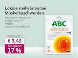 Wärme-Pflaster mit Sensitiv-Vlies von ABC im aktuellen mea - meine apotheke Prospekt für 9,45 €