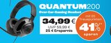 QUANTUM 200 Over-Ear-Gaming-Headset Angebote bei EDEKA Rosenheim für 34,99 €