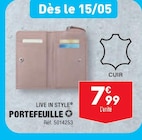 Promo PORTEFEUILLE à 7,99 € dans le catalogue Aldi à Châteauneuf-en-Thymerais