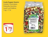Suppen Gewürz im Angebot bei GLOBUS in Saarbrücken Suppen Gewürz Angebote von Insula bei GLOBUS Saarbrücken für 1,79 €