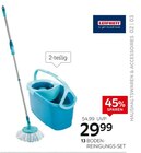 Bodenreinigungs-Set „Clean Twist Disc Mop“ Angebote von Leifheit bei XXXLutz Möbelhäuser Rodgau für 29,99 €