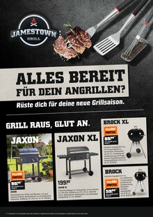 Holzkohlegrill im OBI Prospekt "FÜRS MACHEN GEMACHT." mit 21 Seiten (Duisburg)