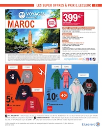 Offre Voyage dans le catalogue E.Leclerc du moment à la page 33