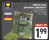 Aktuelles grüne Bohnen Bobbybohnen Angebot bei E center in Nürnberg ab 1,99 €