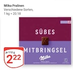 Pralinen Angebote von Milka bei GLOBUS Homburg für 2,22 €