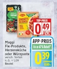 Fix-Produkte von Maggi im aktuellen EDEKA Prospekt