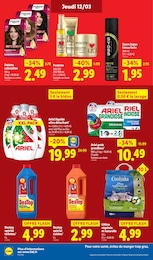 Offre Ariel dans le catalogue Lidl du moment à la page 14