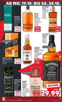 Jack Daniels im Kaufland Prospekt "Hier bin ich richtig" mit 84 Seiten (Freiberg)