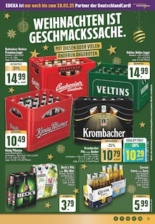 Veltins im EDEKA Prospekt "Aktuelle Angebote" mit 28 Seiten (Lippstadt)