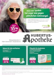 mea - meine apotheke Prospekt: "Unsere September-Angebote", 4 Seiten, 01.09.2024 - 30.09.2024