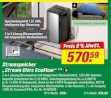 toom Baumarkt Wiesloch - Stromspeicher Stream Ultra EcoFlow Angebot im Prospekt Stromspeicher Stream Ultra EcoFlow bei toom Baumarkt im Wiesloch Prospekt für 570,59 €